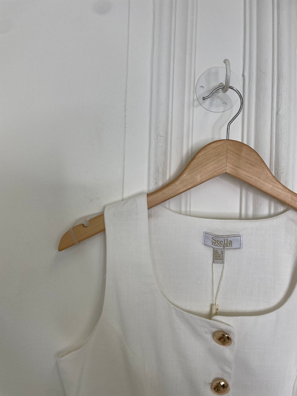 Gold Button Waistcoat