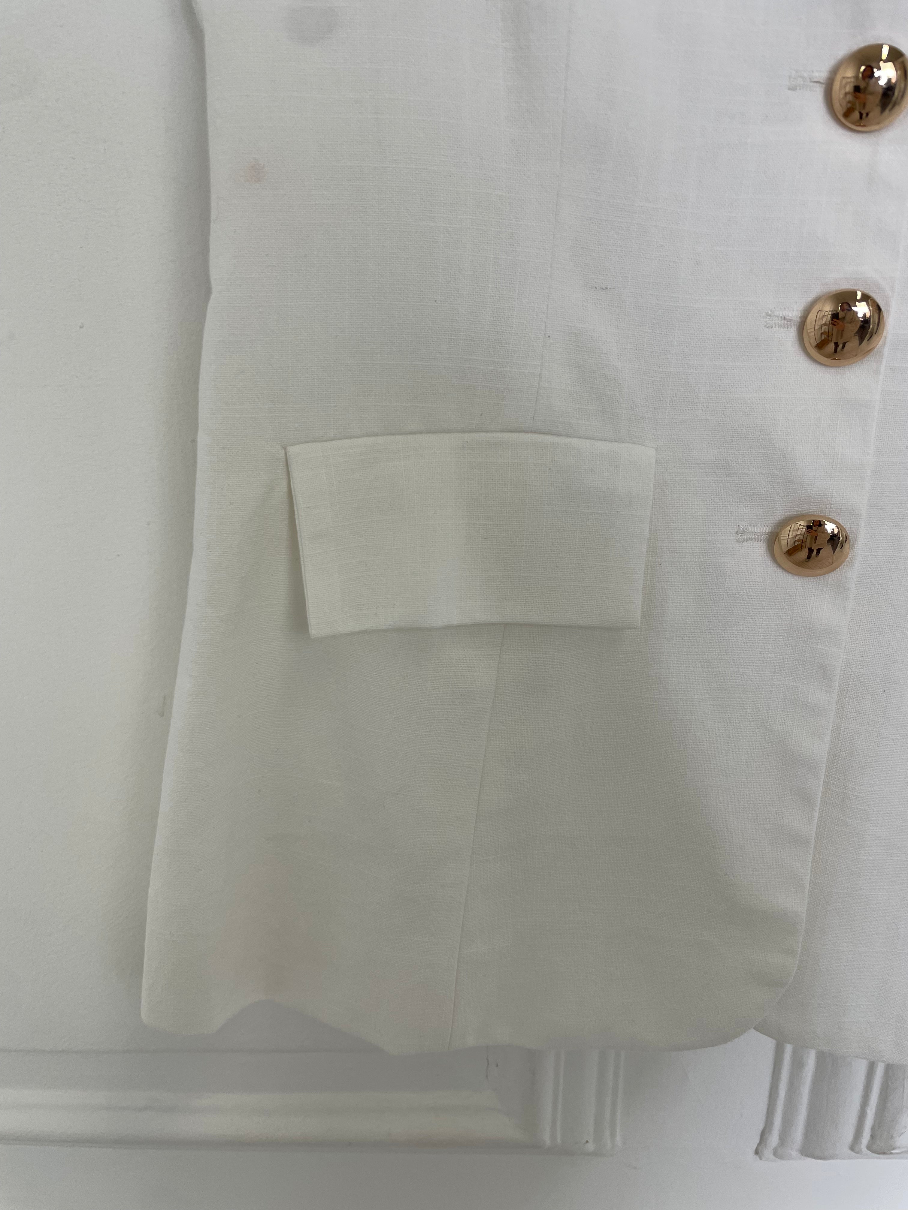 Gold Button Waistcoat