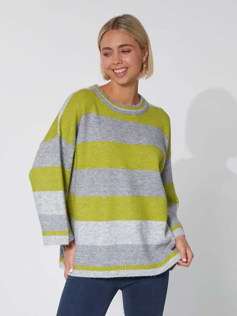 Haven Skara Stripe Knit - Citrus