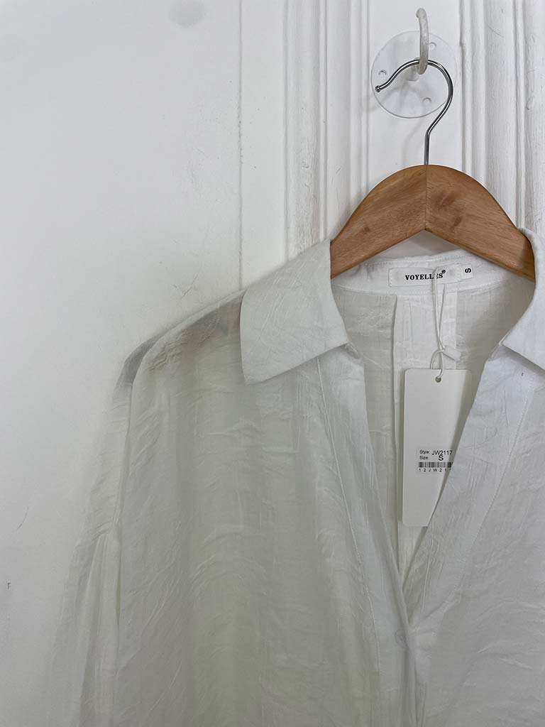 Crepe Tie Front Co-ord