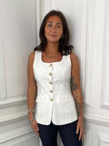 Gold Button Waistcoat