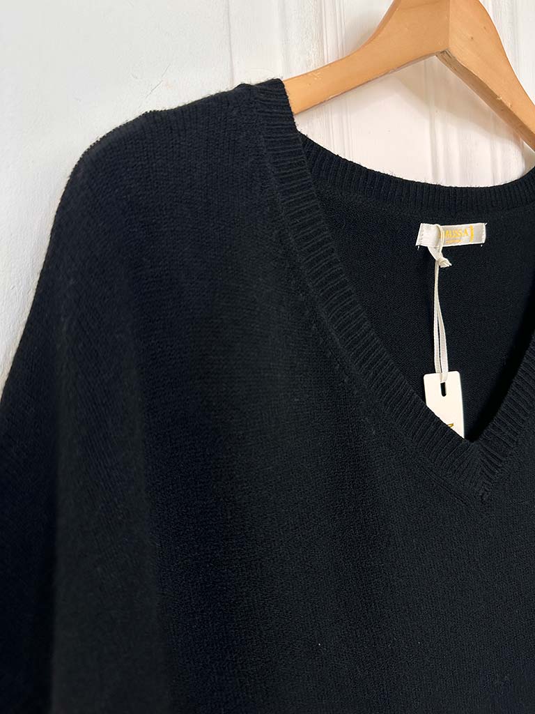 Malissa J Pocket Tank Knit - Black