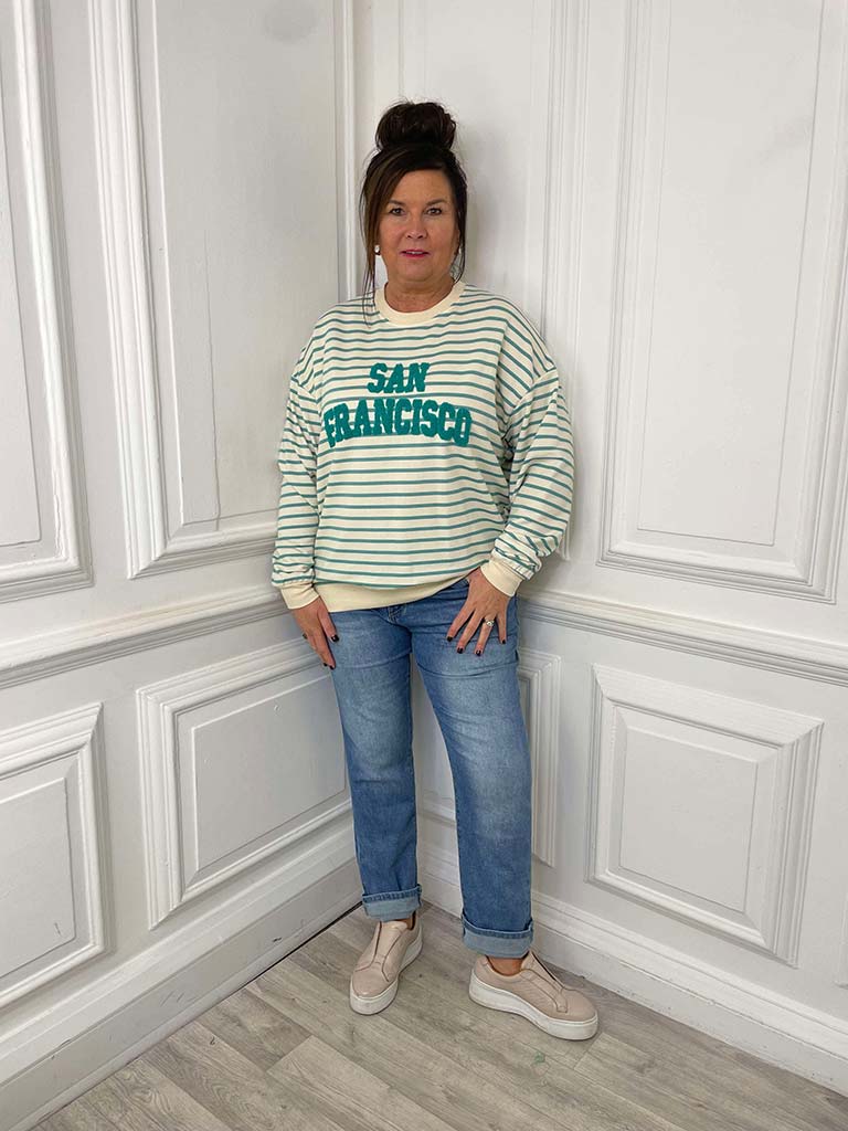 San Francisco Sweatshirt - Sea Green