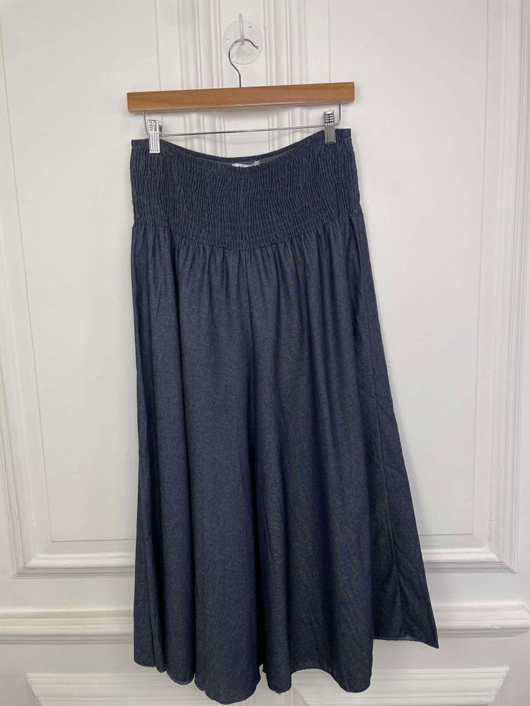 Denim Culottes - Midnight