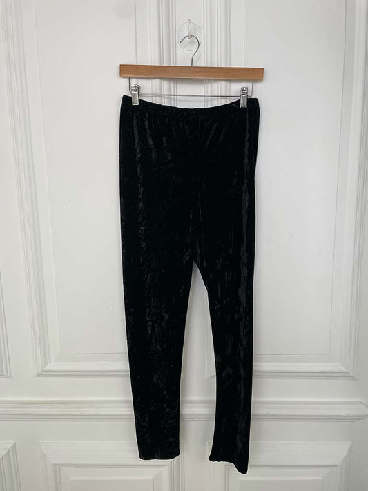 Velvet Leggings - Black