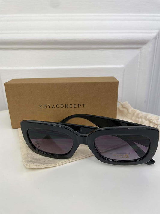 Soya Concept Rectangular Sunglasses - Black