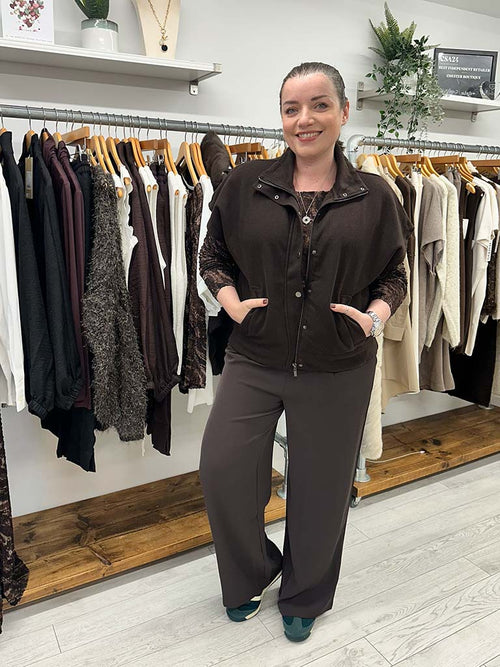 Soya Concept Vagna Jacket - Chocolate