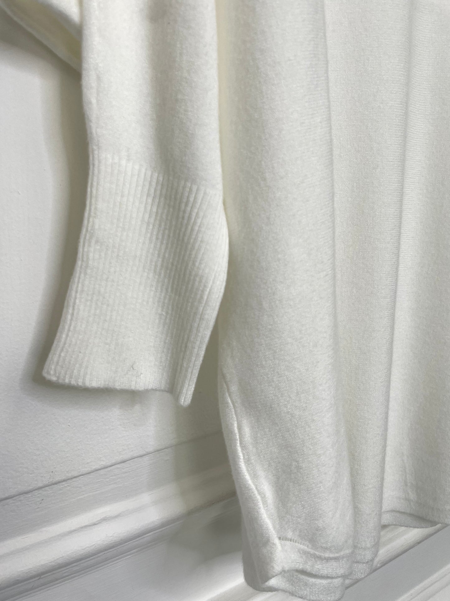 Luxe Scooped Knit - Warm White