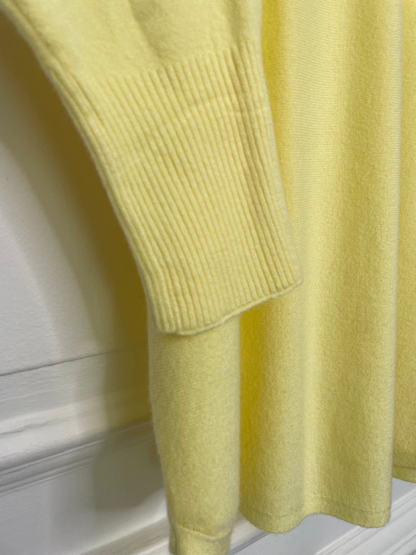 Luxe Scooped Knit - Lemon