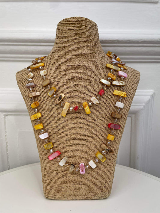 Shell & Bead Necklace - Multi