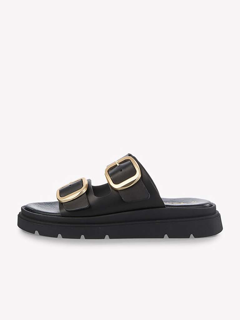 Tamaris Leather Mule Sandal