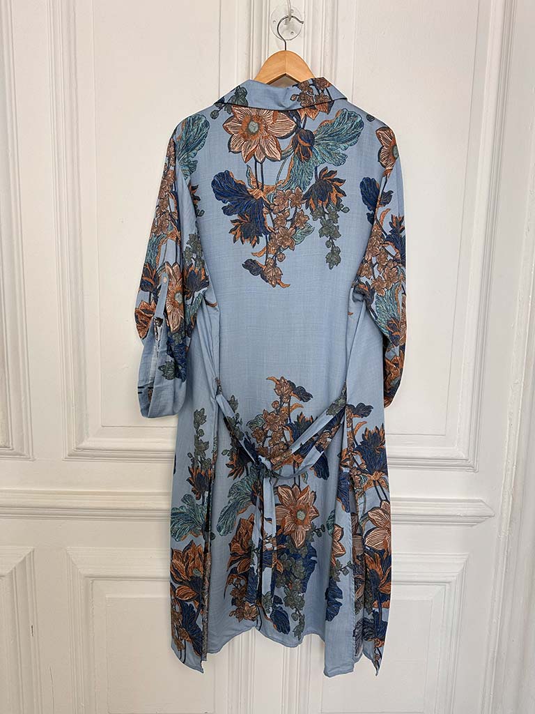 Botanic Floral Shirt Dress