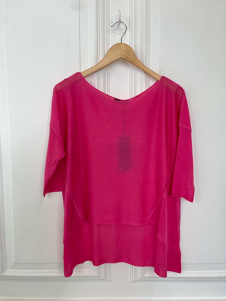 Fine Knit - Hot Pink