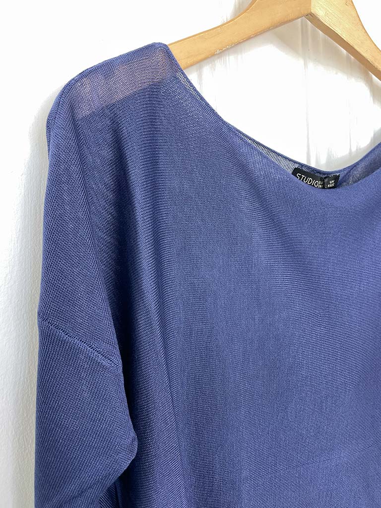 Fine Knit - Navy