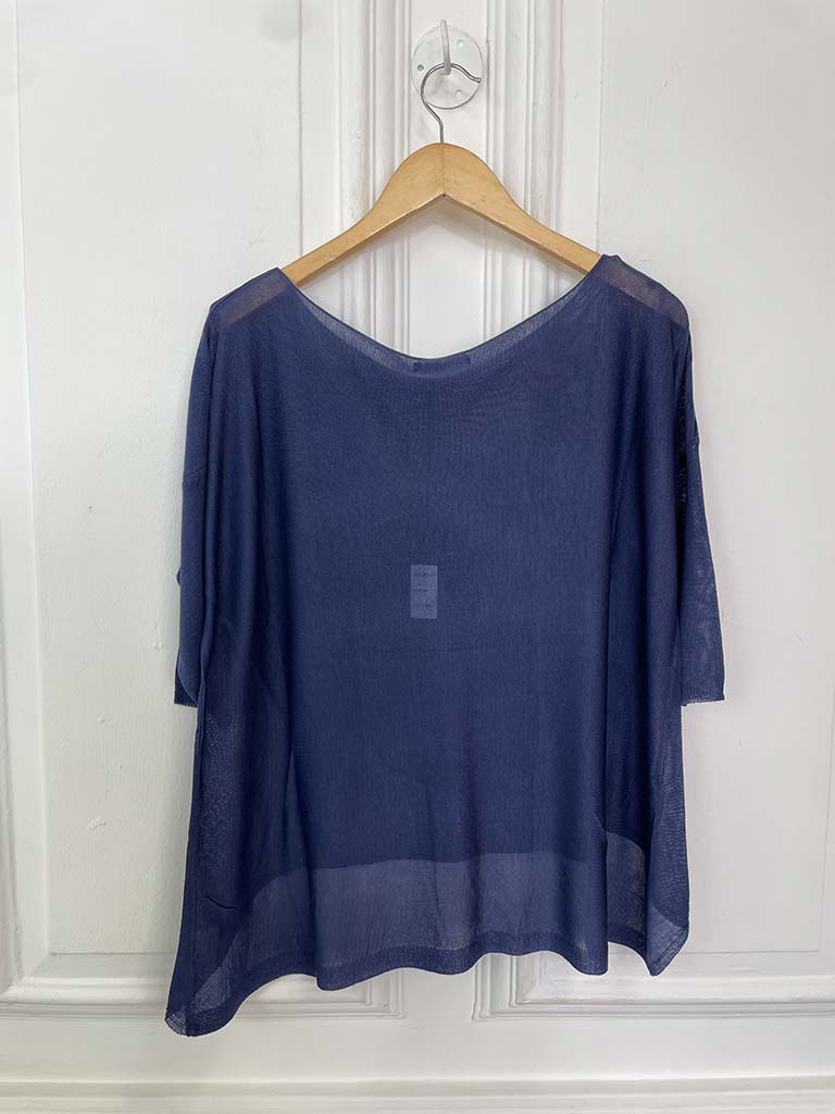 Fine Knit - Navy