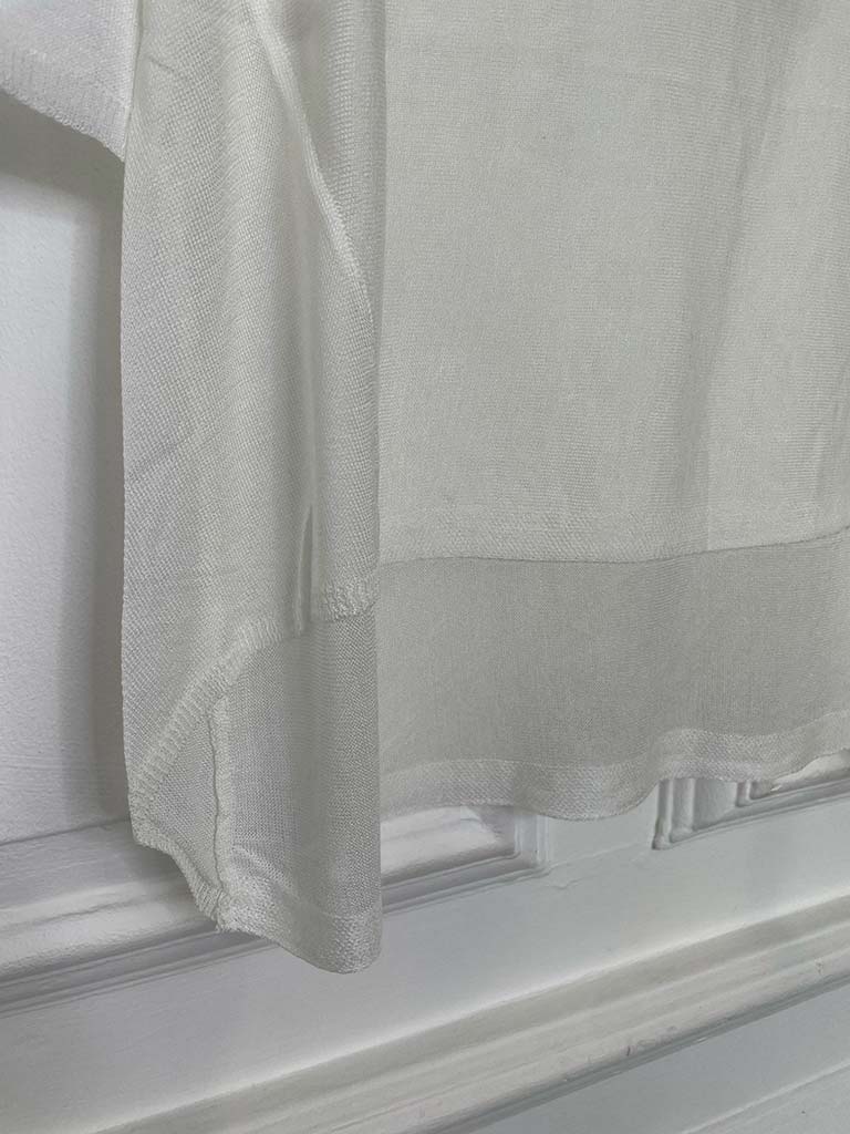 Fine Knit - White