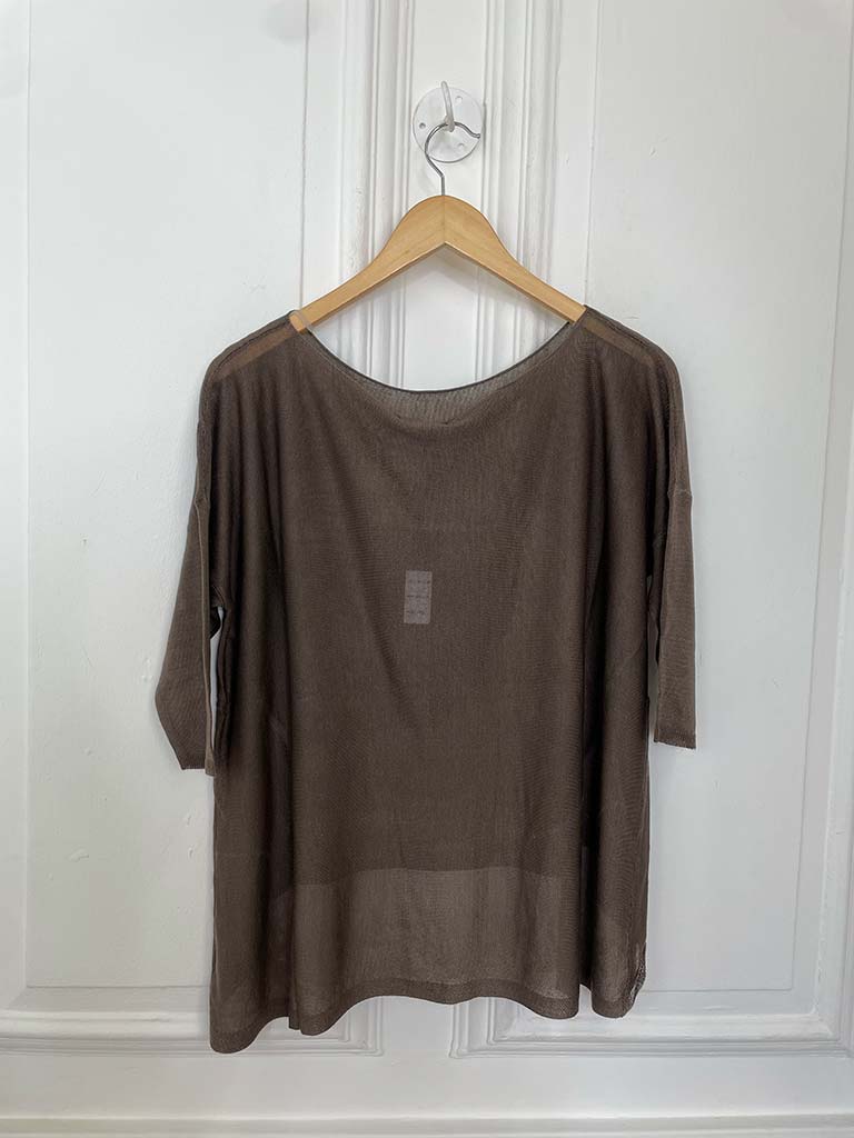 Fine Knit - Chocolate