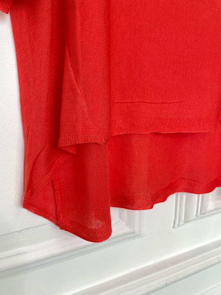 Fine Knit - Blood Orange