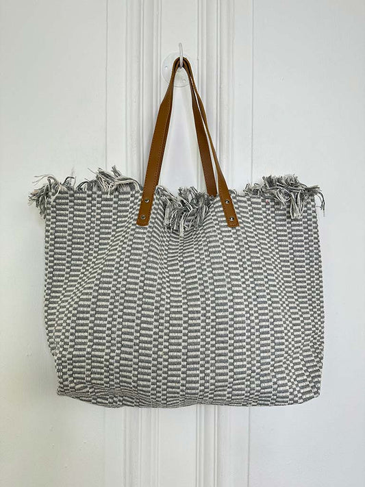 Envy Woven Bag - Dove