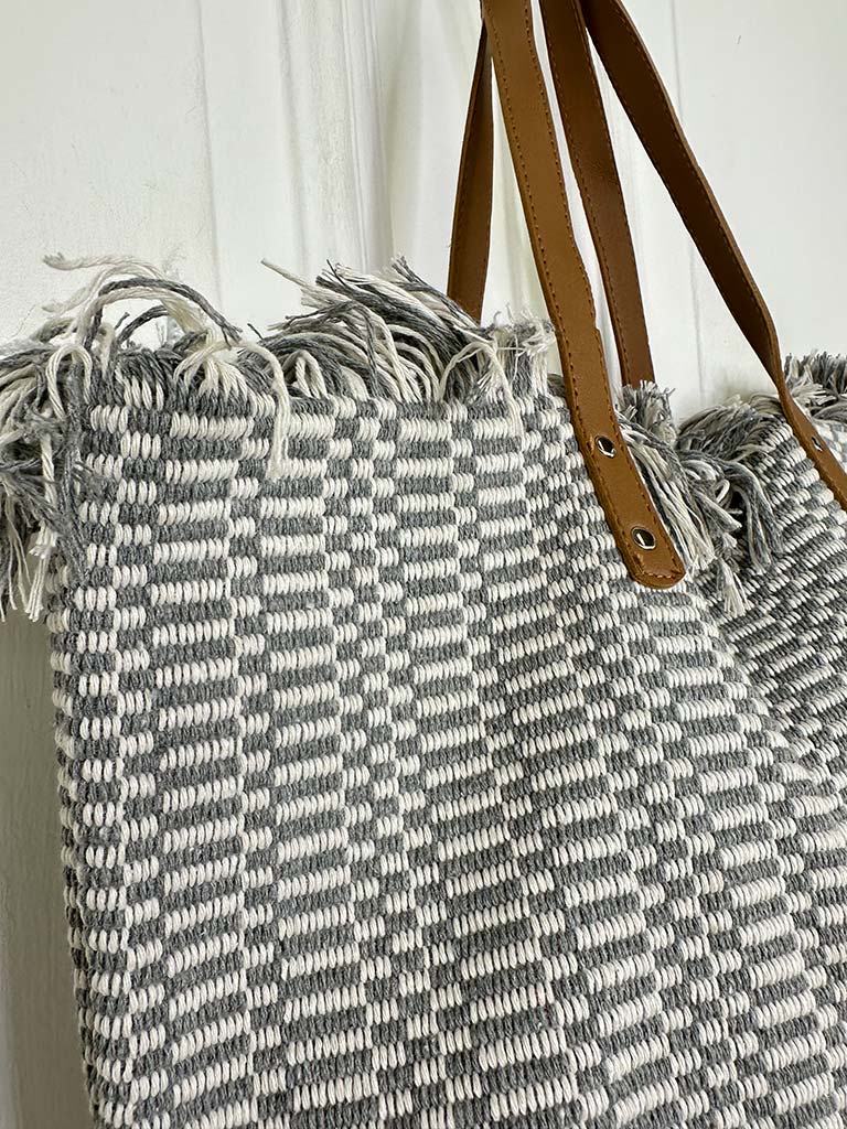 Envy Woven Bag - Dove