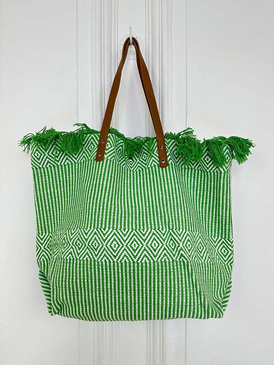 Envy Woven Bag - Apple