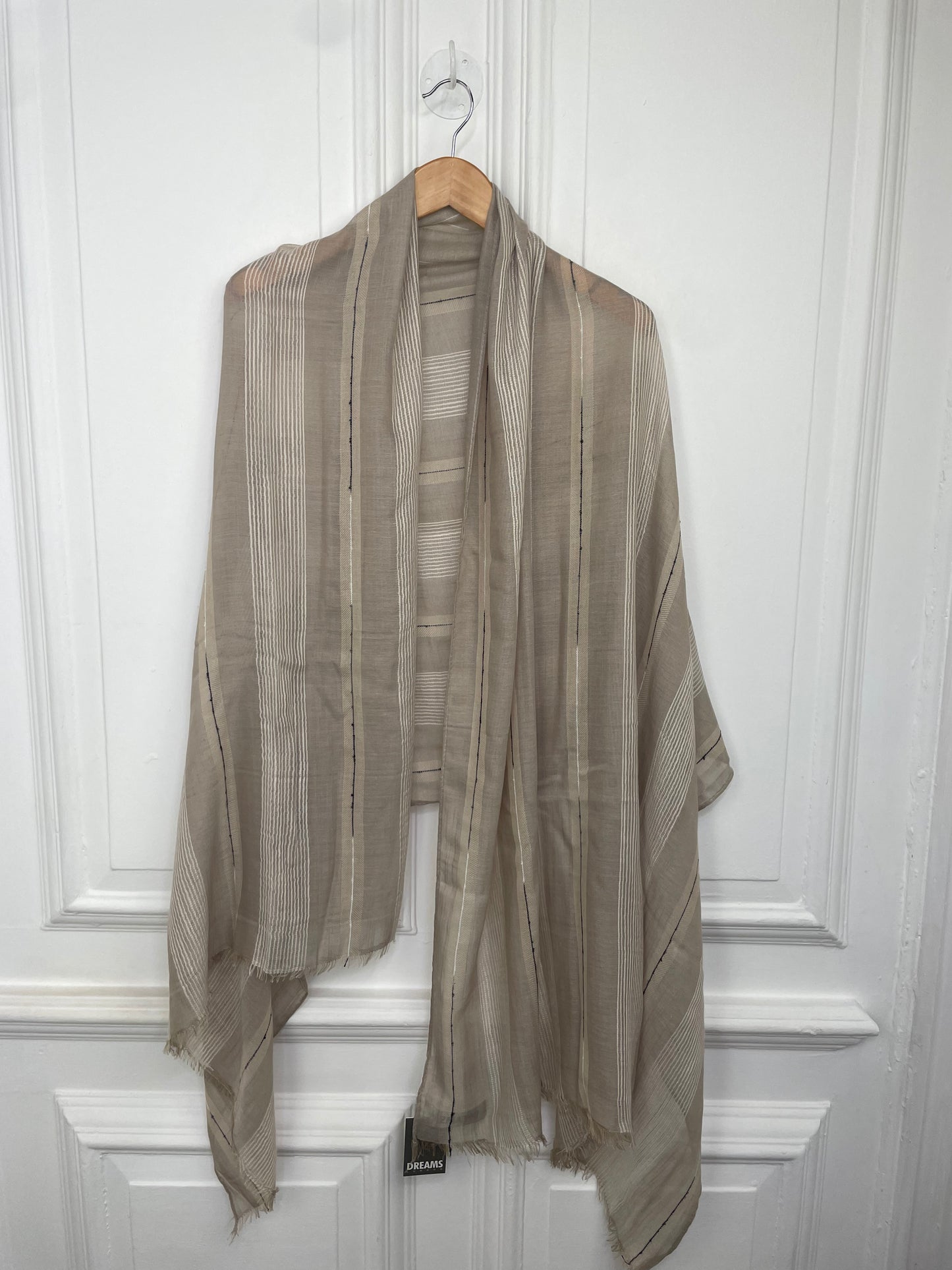 Stone Multi Stripe Scarf