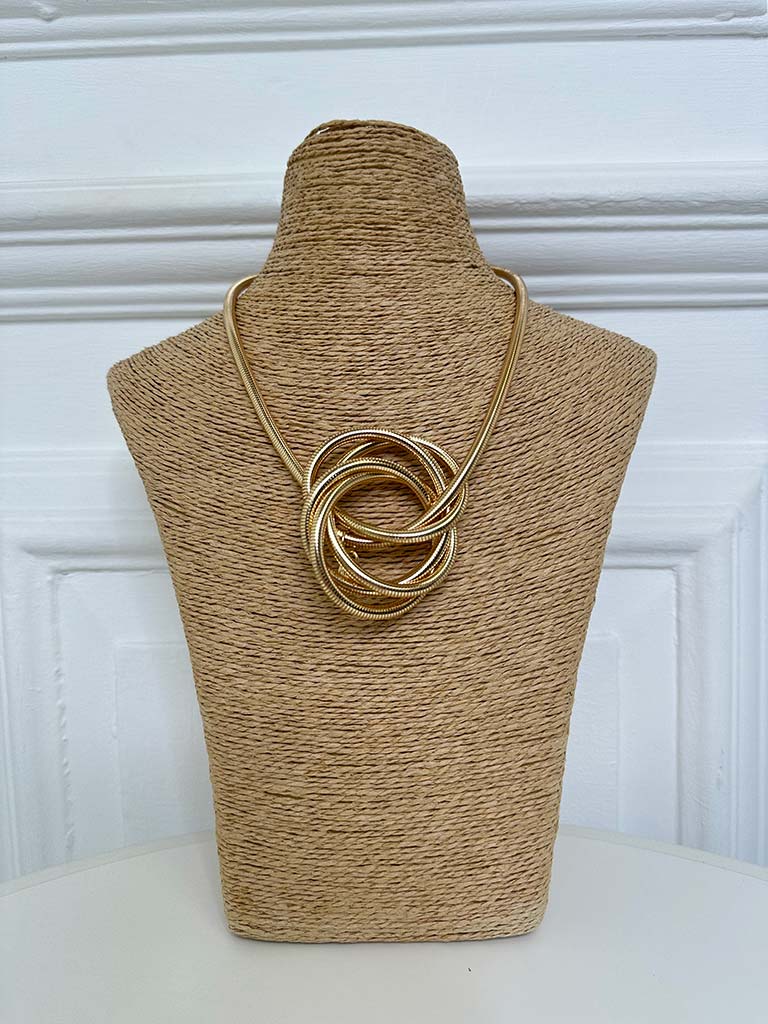 Envy Wrap Bracelet & Necklace - Gold