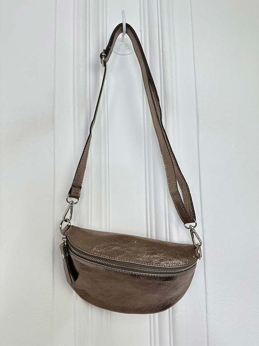 Leather Bumbag - Bronze