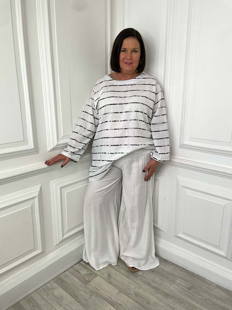 Soft Stripe Tunic