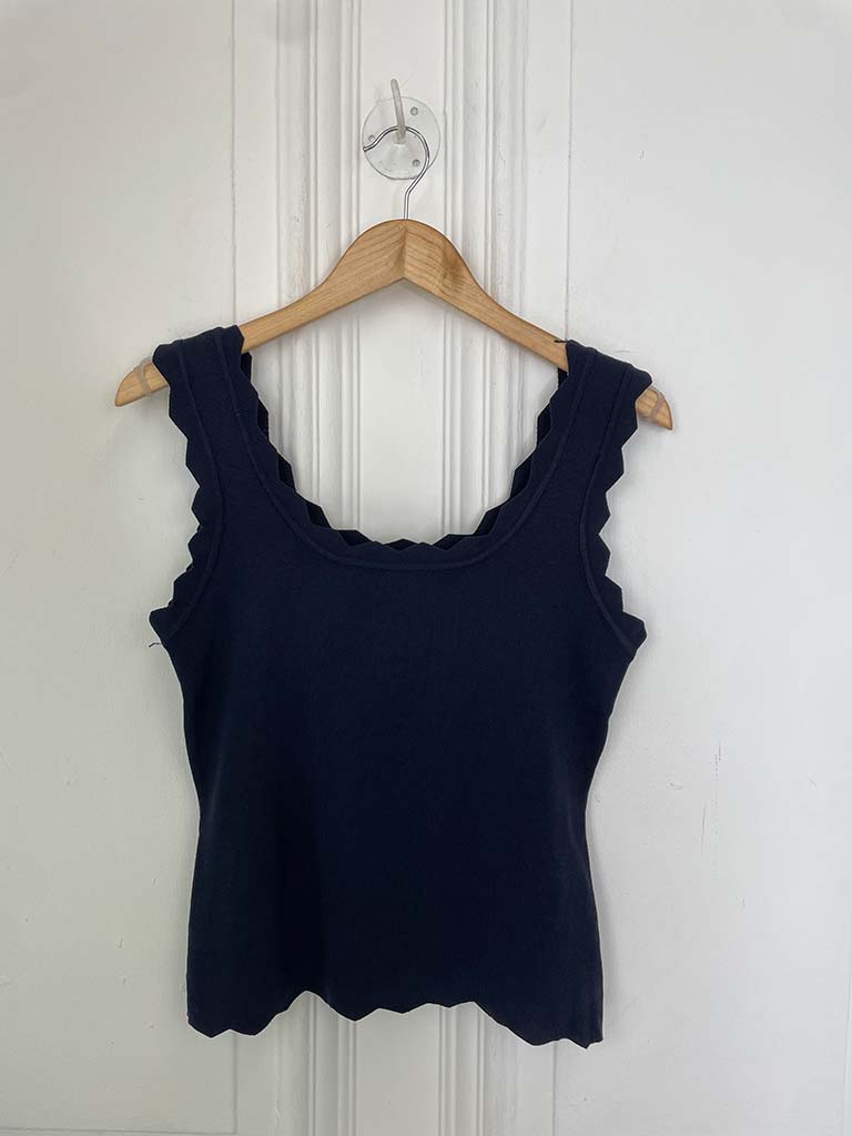 Diamond Edge Vest - Navy
