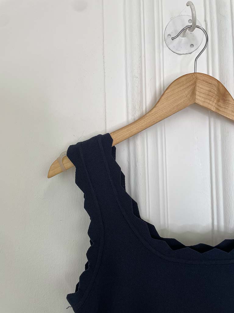 Diamond Edge Vest - Navy