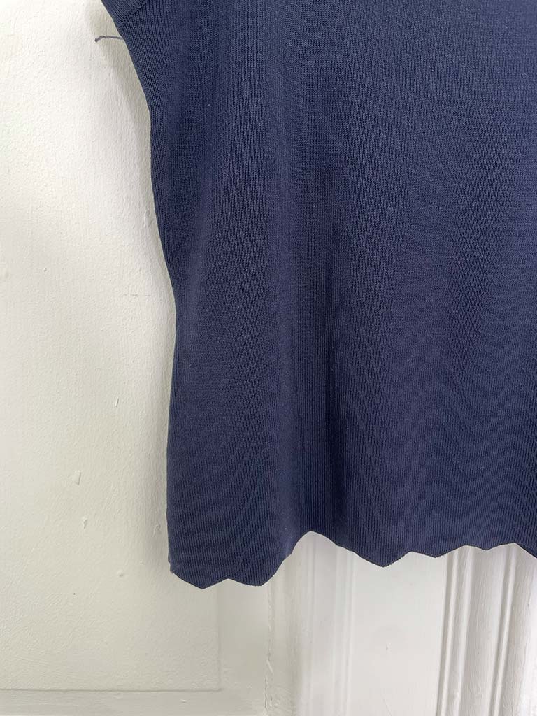 Diamond Edge Vest - Navy