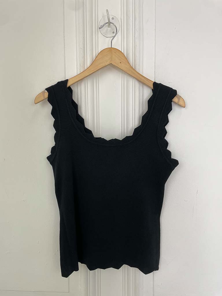 Diamond Edge Vest - Black