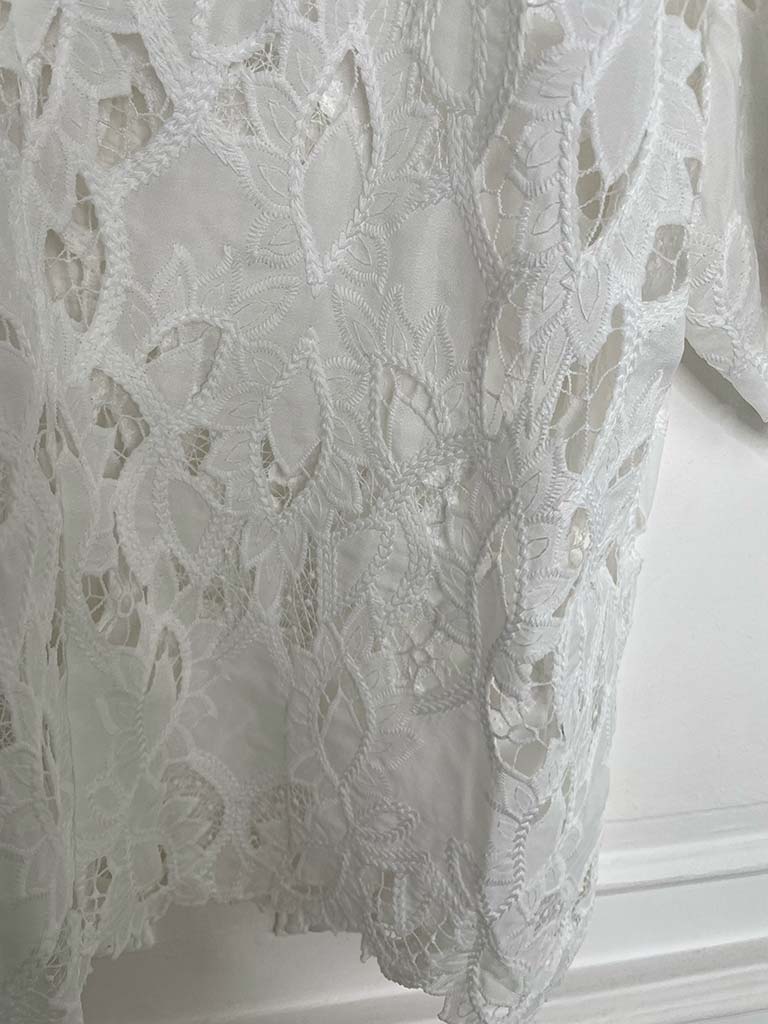 Malissa J Luxe Broderie Anglaise Top