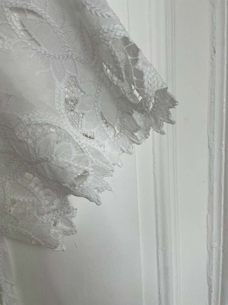 Malissa J Luxe Broderie Anglaise Top