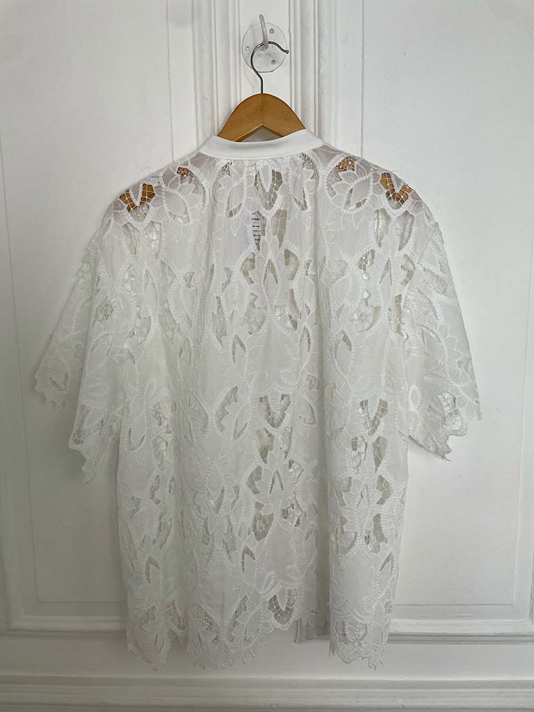 Malissa J Luxe Broderie Anglaise Top