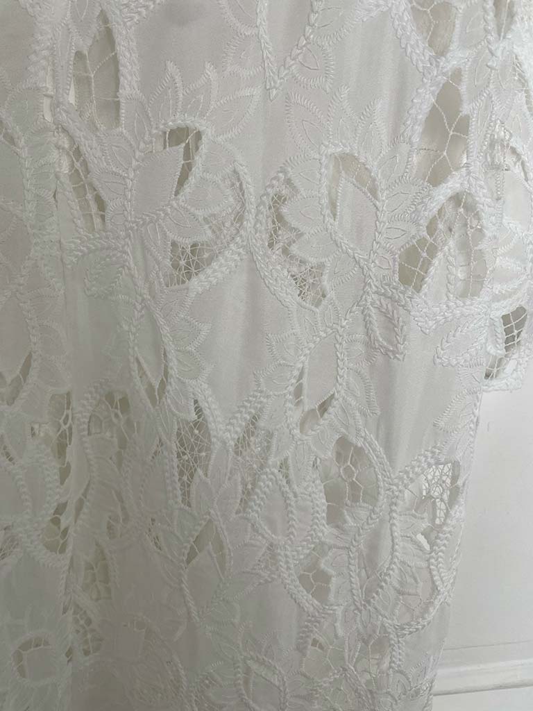 Malissa J Luxe Broderie Anglaise Dress