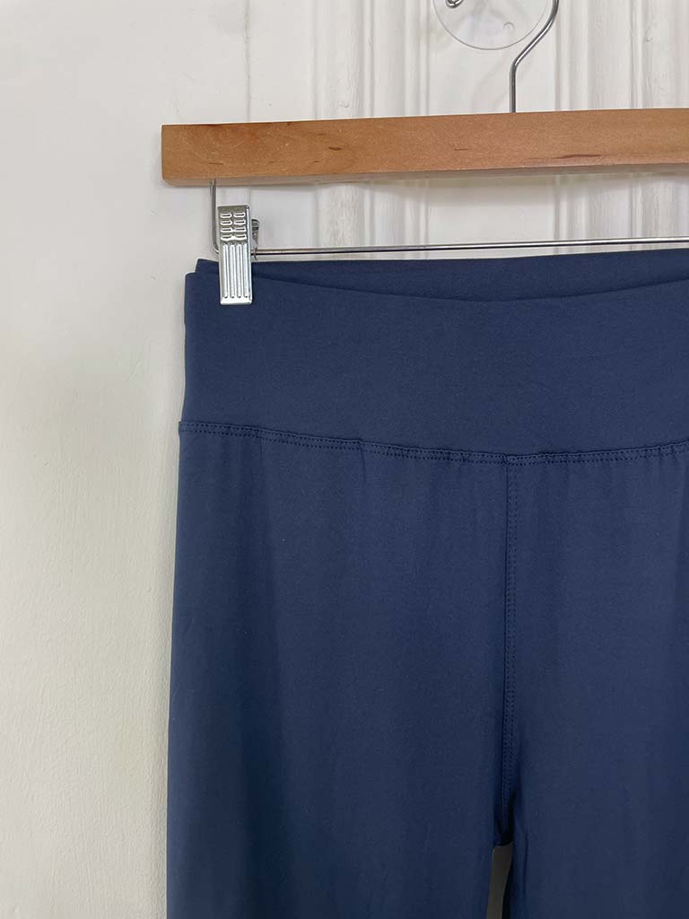 Flared Leggings - Navy