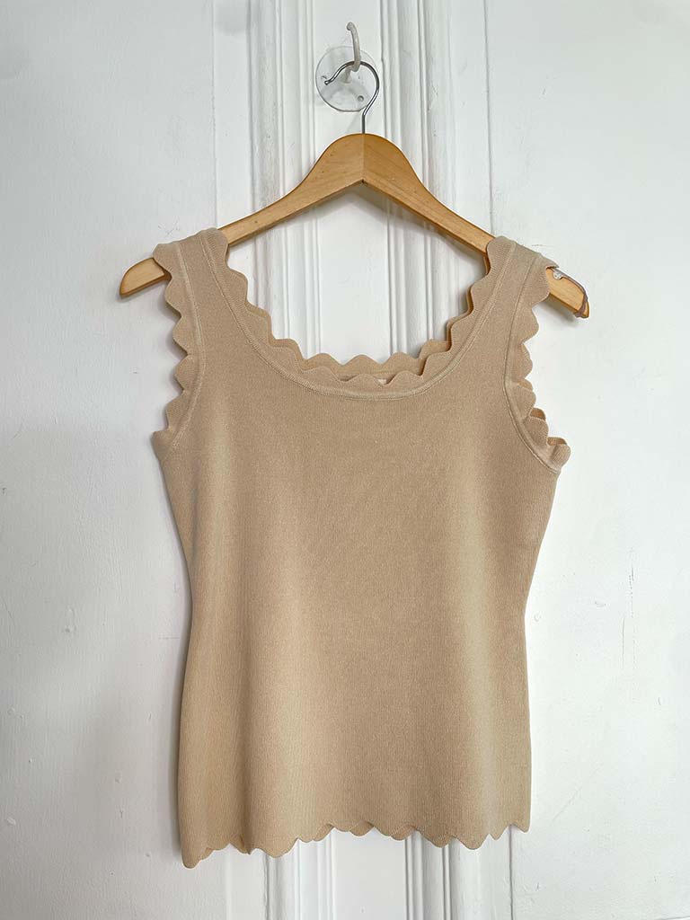 Diamond Edge Vest - Stone