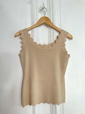 Diamond Edge Vest - Stone