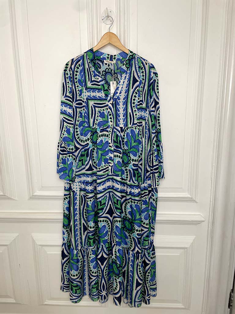 Malissa J Multi Tiered Maxi Dress