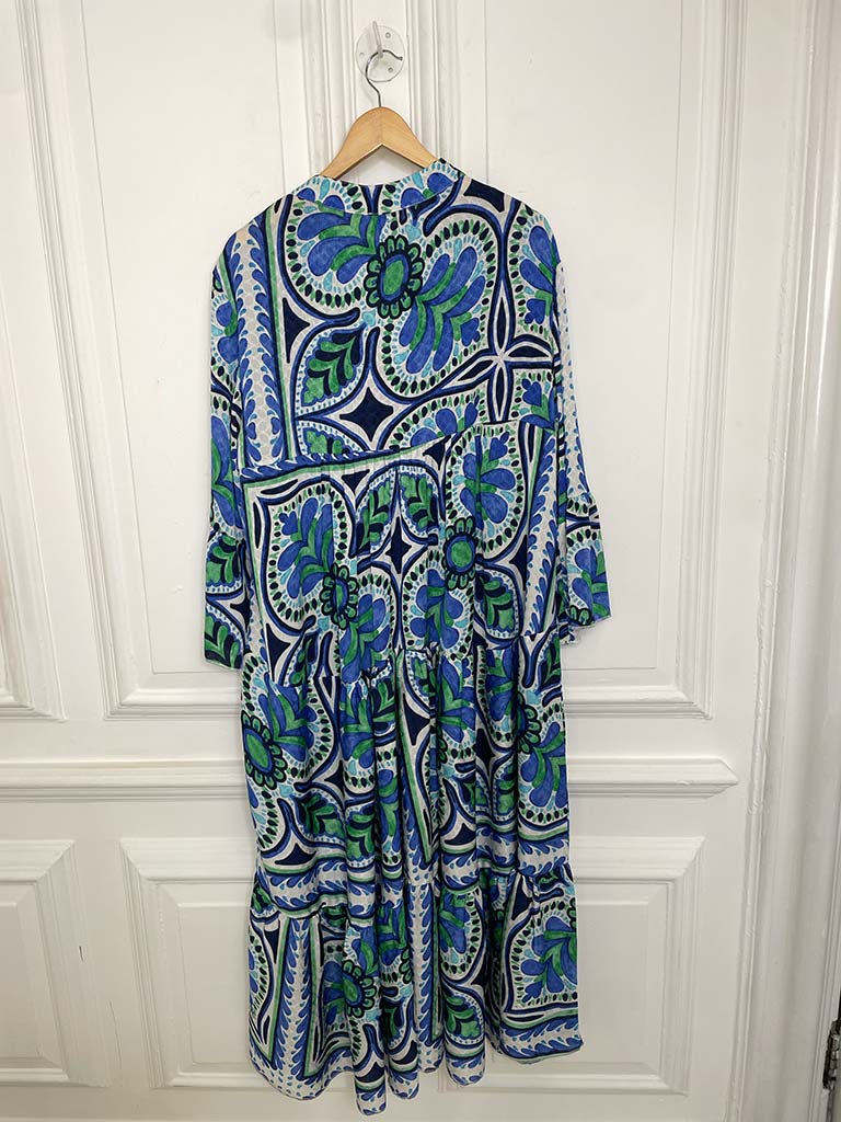 Malissa J Multi Tiered Maxi Dress
