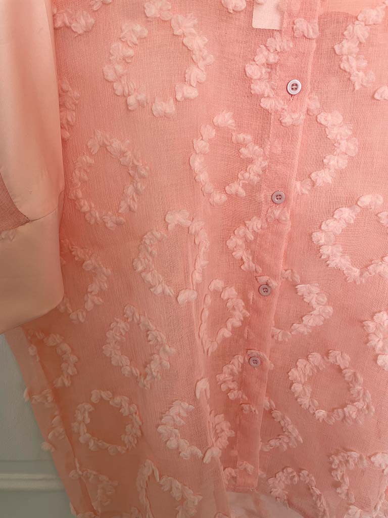 Malissa J Diamond Textured Shirt