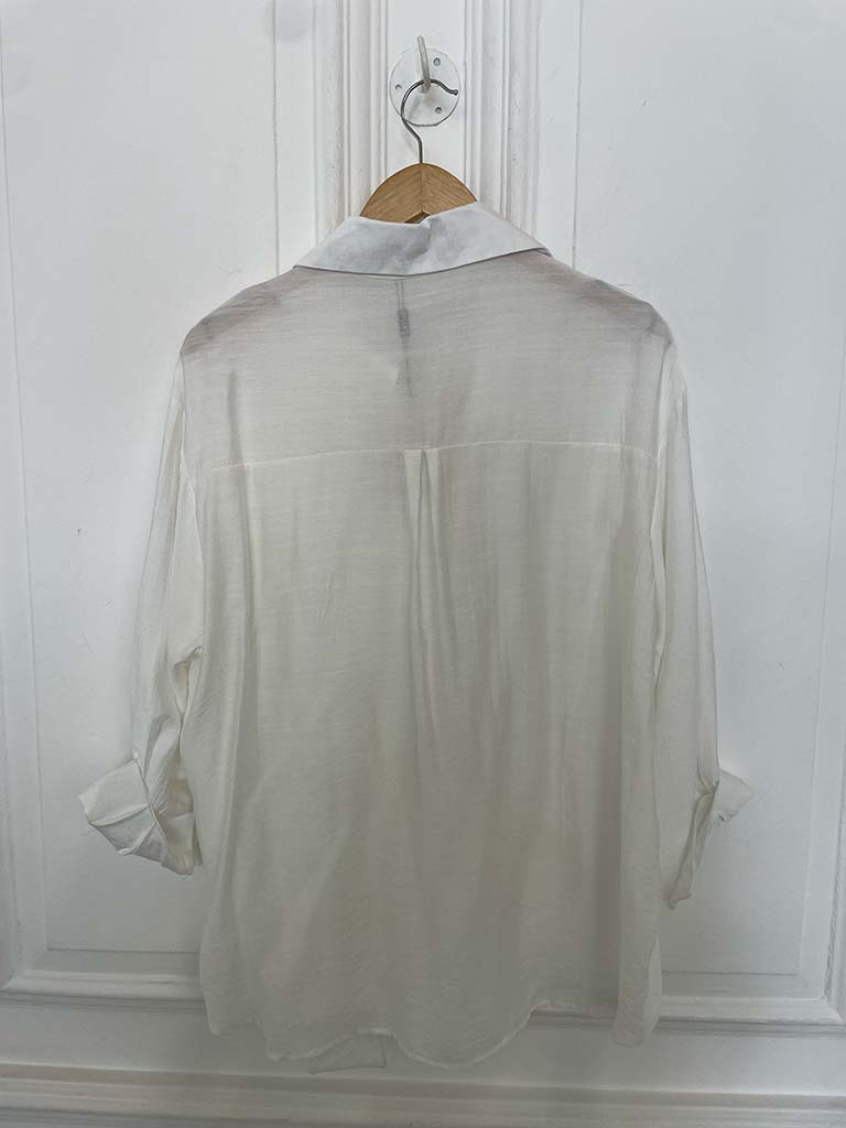 Tie Wrap Shirt - White