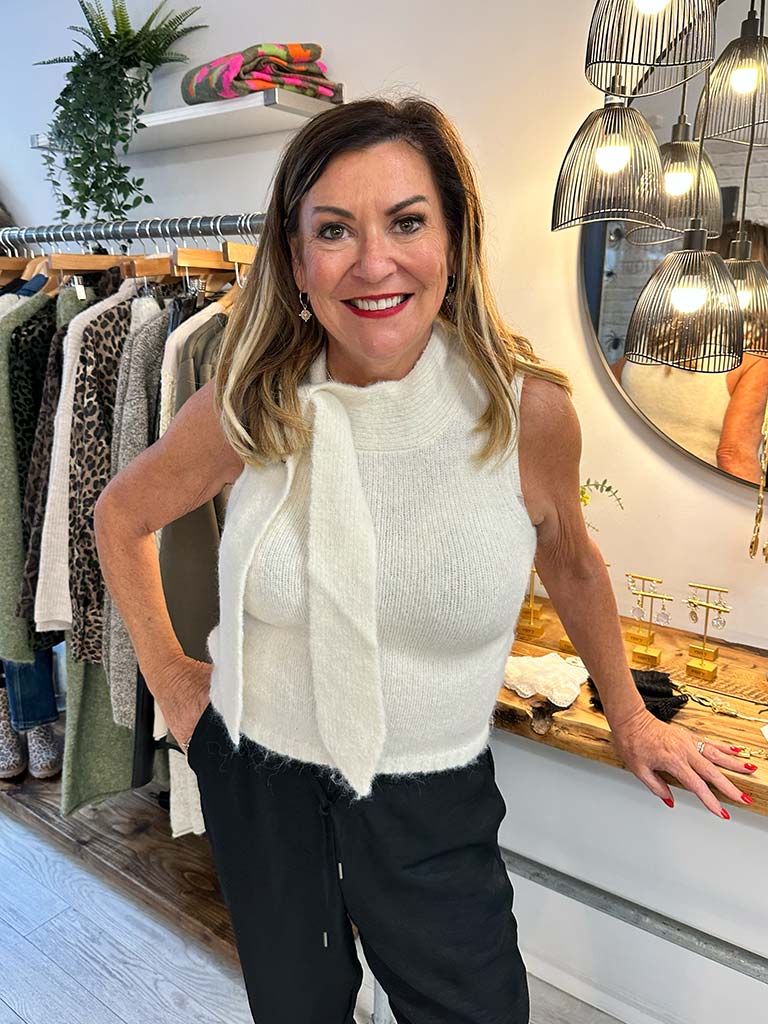 Vero Moda Venezia Knit - Birch Melange