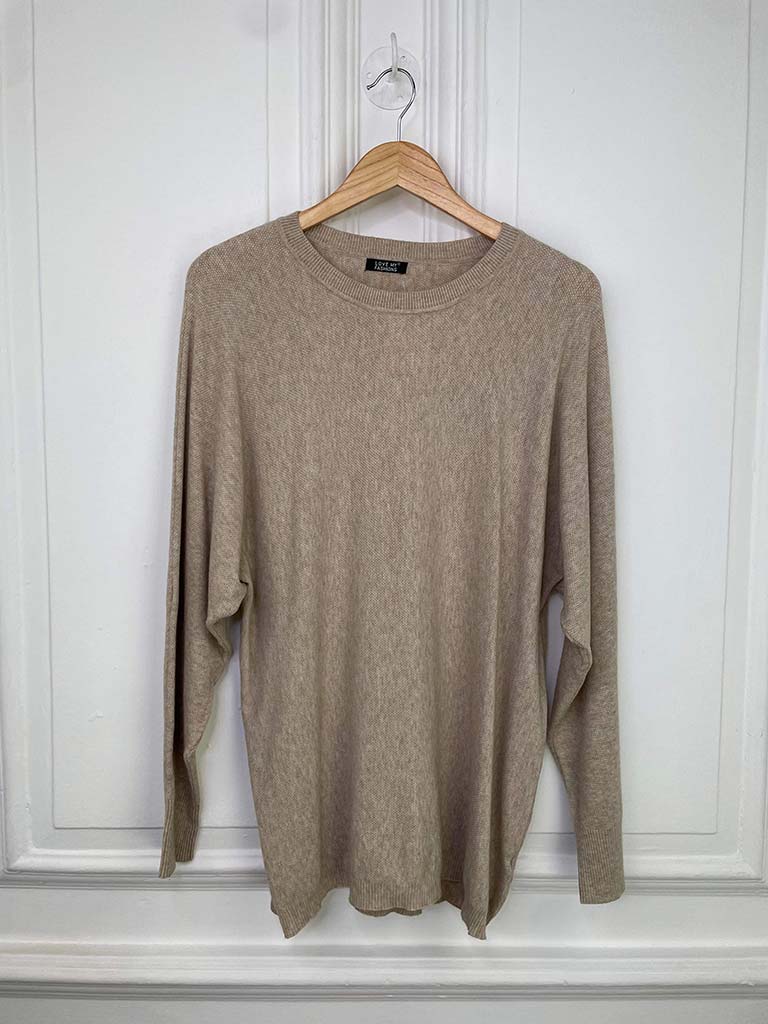 Textured Knit - Oat