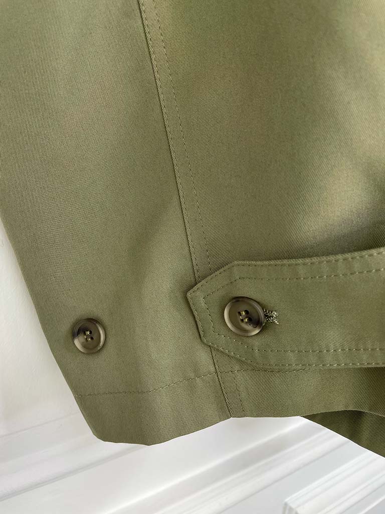 Cropped Swing Mac - Khaki