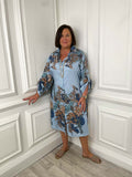 Botanic Floral Shirt Dress