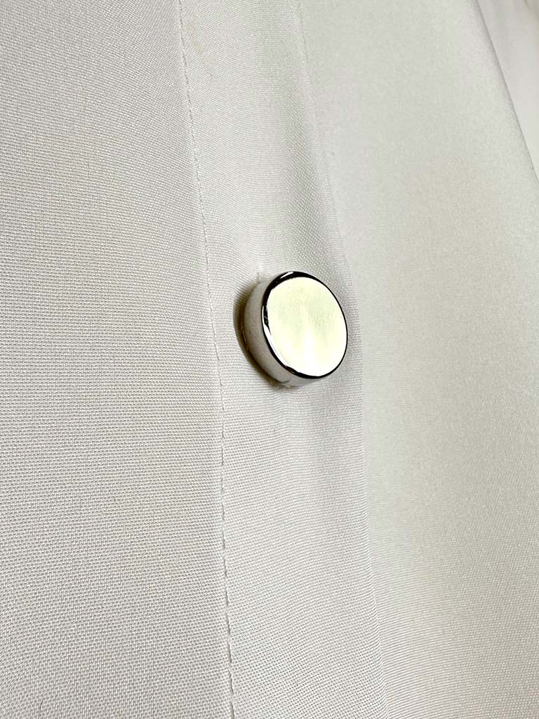 Silver Button Covers