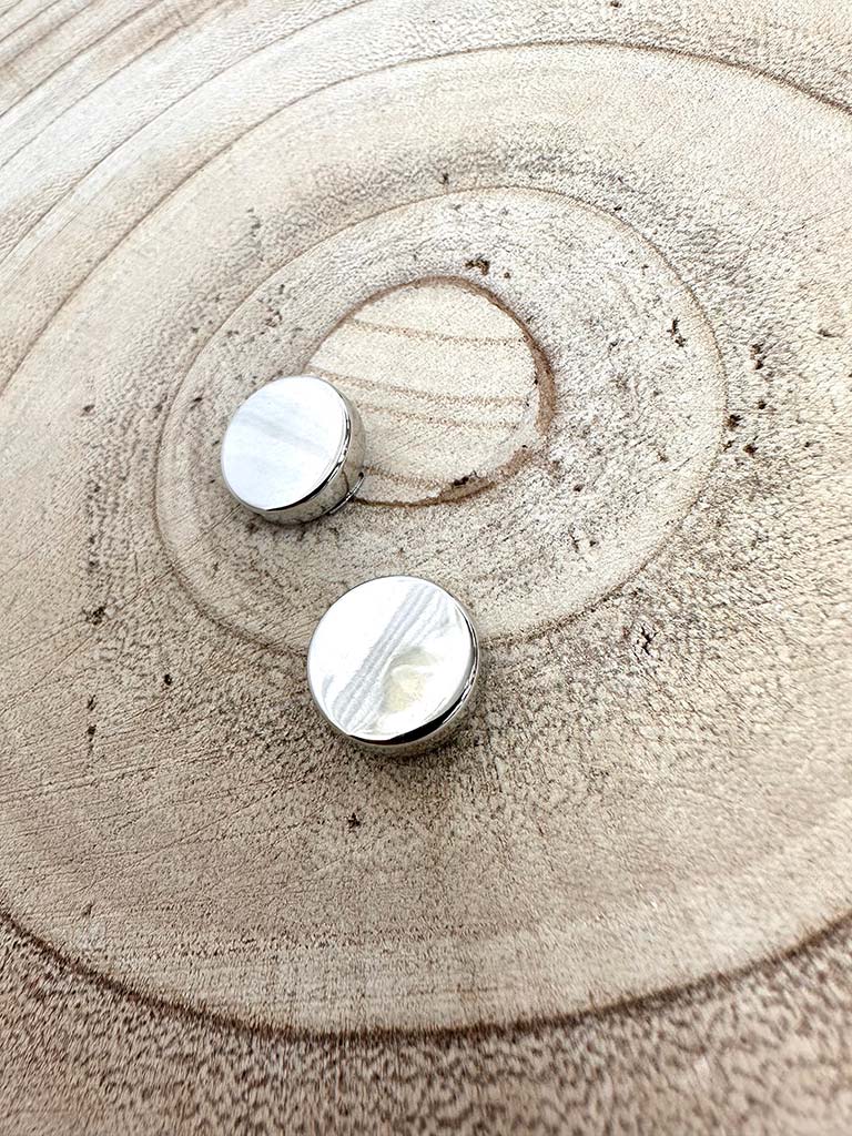 Silver Button Covers